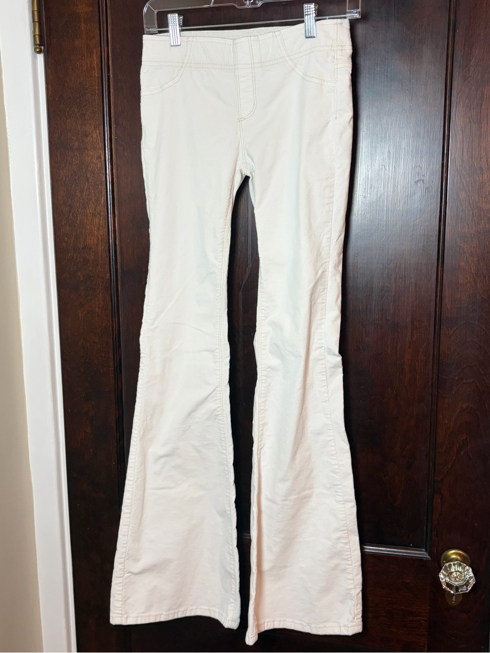 Free People Women’s Corduroy Flare Pants 26 Off White We The Free Cotton Pull-on